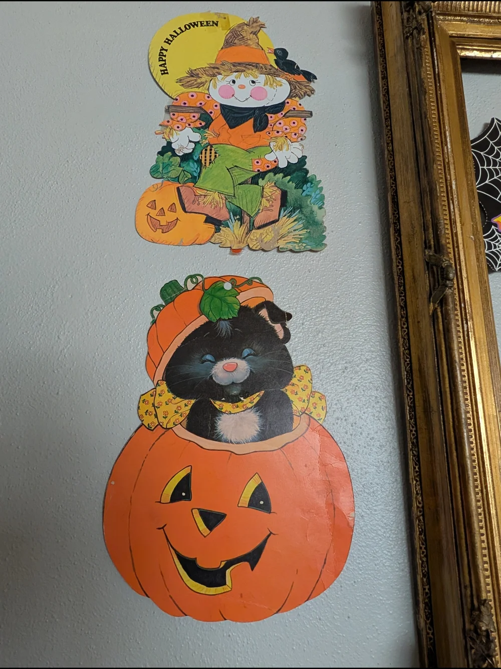 Vtg Lot 1980s-90s Halloween Wall Dicuts - Picture 4 of 10